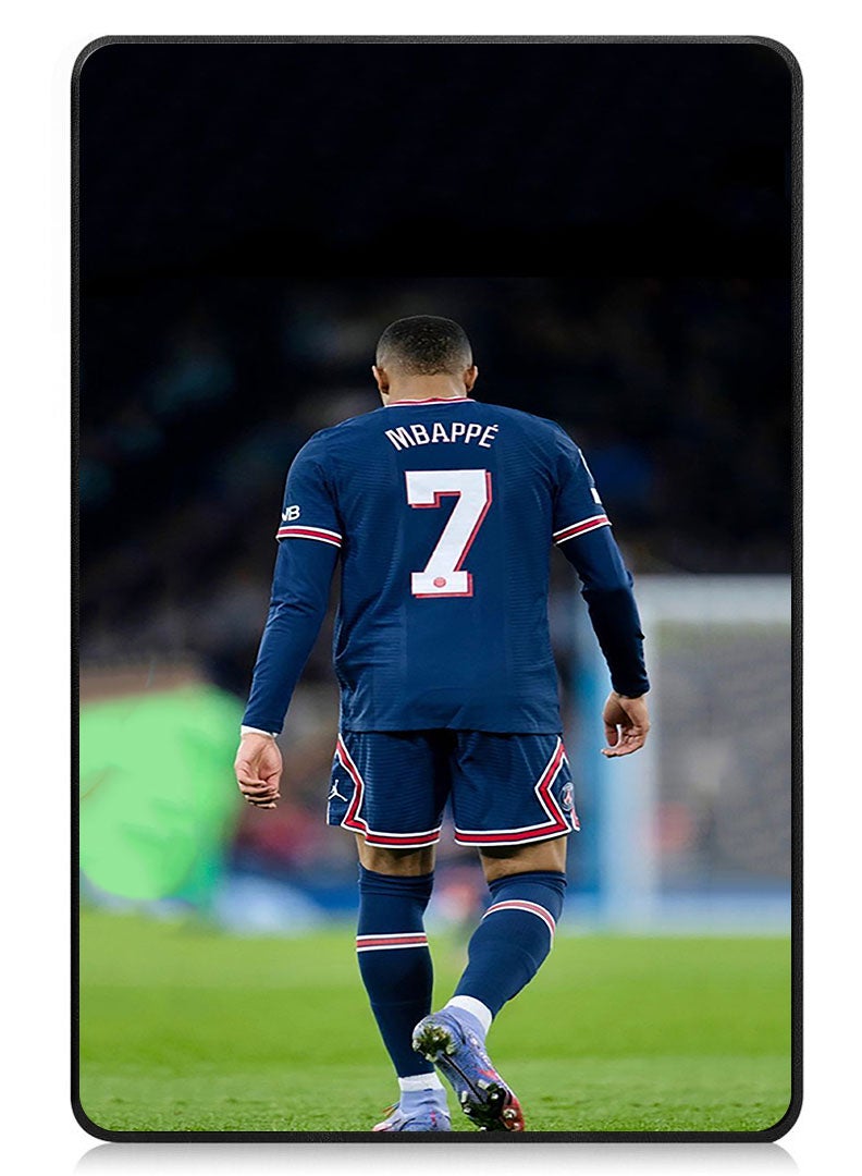 Theodor Protective Flip Case For Samsung Galaxy Tab S9 FE With Trifold Stand Auto Wake Sleep Shockproof Cover Mbappe 4 - Image 1