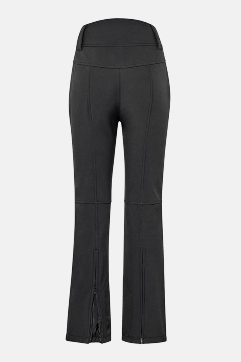 Tchibo Women Sportswear Fit Solid Outdoor Track Pants, Black  - Image 3