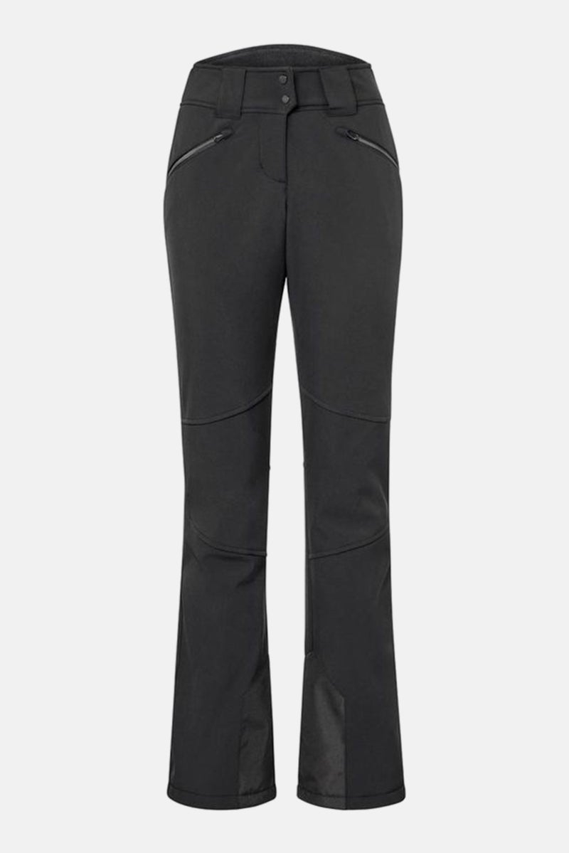 Tchibo Women Sportswear Fit Solid Outdoor Track Pants, Black  - Image 2
