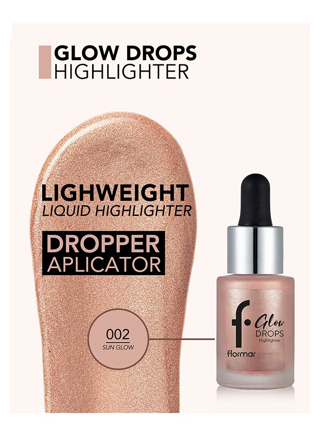 flormar Glow Drops Highlighter - 02 Sun Glow - Image 5
