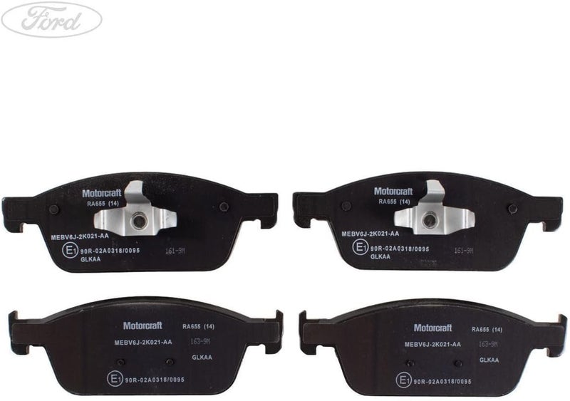 Motorcraft طقم وسادات فرامل أمامية أصلية لفورد فيوجن، لينكولن MKZ، ميركوري ميلان (2006-2012) - Image 3