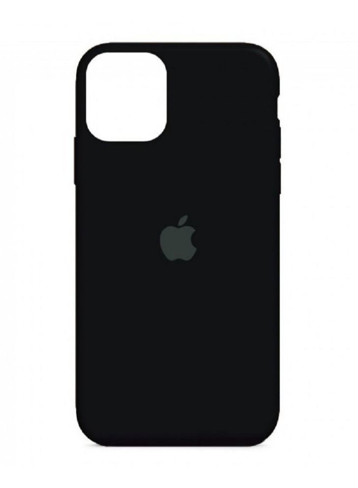 iphone 12 Pro Max Case Soft Liquid Silicone Cover Ultra Slim Full Body Protective 6.5 inch Black - Image 2