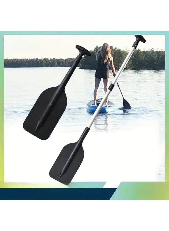 مجذاف قوارب الكاياك القابل للتعديل من سبائك الألومنيوم، خفيف الوزن، مصمم بشكل مريح، باللون الأصفر - Image 2