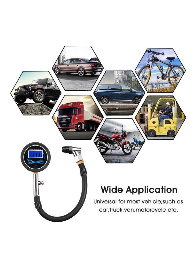Digital Tire Air Pump Pressure Gauge Tester - Image 5