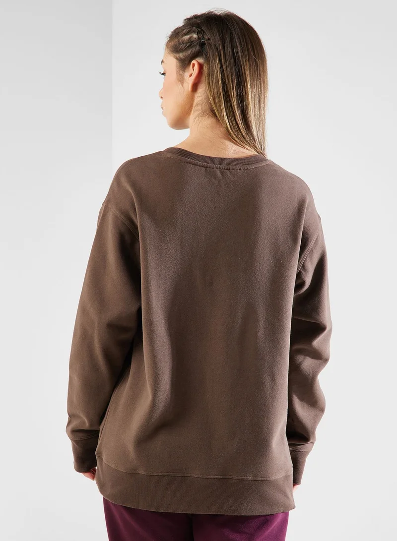 DKNY Sport Logo Crew Sweatshirt