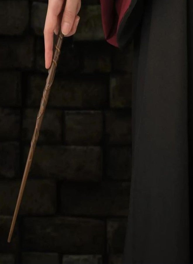 FUSKED Magical Wizard Wand with Authentic Details for Kids Unisex Party Costume Christmas Cosplay Accessory, Magical Costume Theme Party (5 Character Wand, Wood Stand) - Image 4