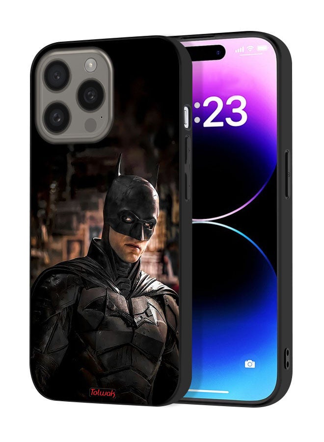 Tolwak غطاء حماية آبل آيفون 15 برو باتمان - Image 1