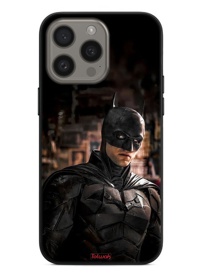 Tolwak غطاء حماية آبل آيفون 15 برو باتمان - Image 2
