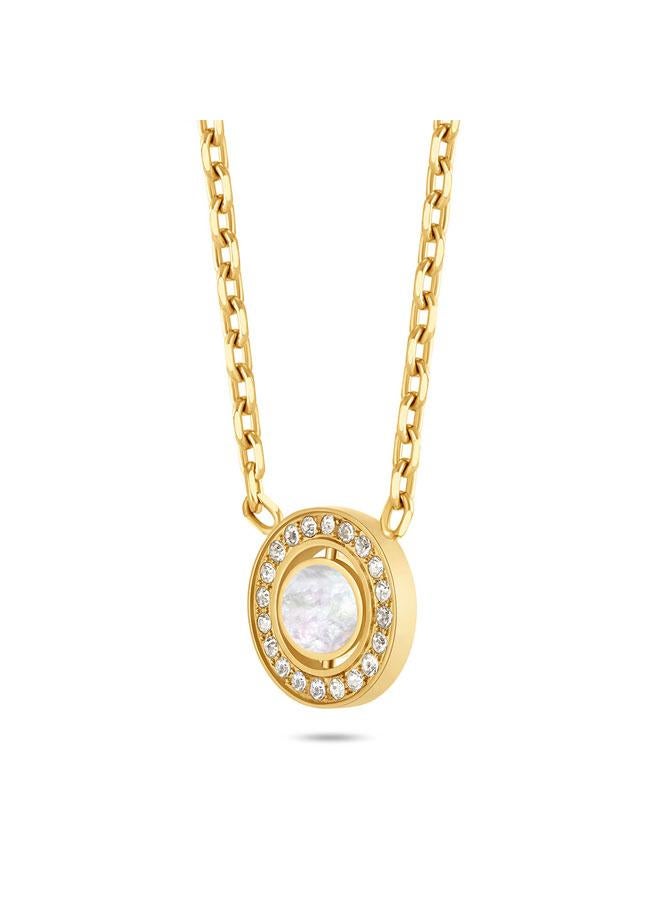 CERRUTI 1881 Larissa Gold Plated Stainless Steel Necklace for Women 450mm - Image 2