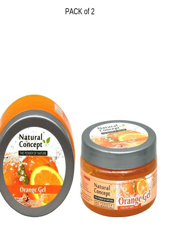 Natural Concept Orange Gel 150 grams Pack of 2 for Men and Women prevents Foot Lips Crack Skin Moisturizer Mosquito Protector - Image 3