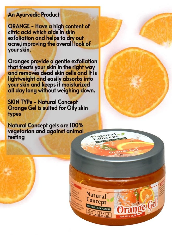 Natural Concept Orange Gel 150 grams Pack of 2 for Men and Women prevents Foot Lips Crack Skin Moisturizer Mosquito Protector - Image 4
