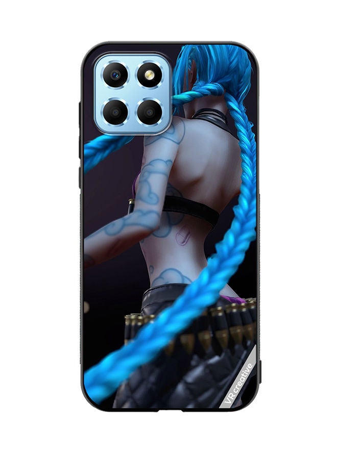 VR CREATIVE Protective Case Cover For Honor X8 5G Jinx League Of Legends Design Multicolour - Image 1