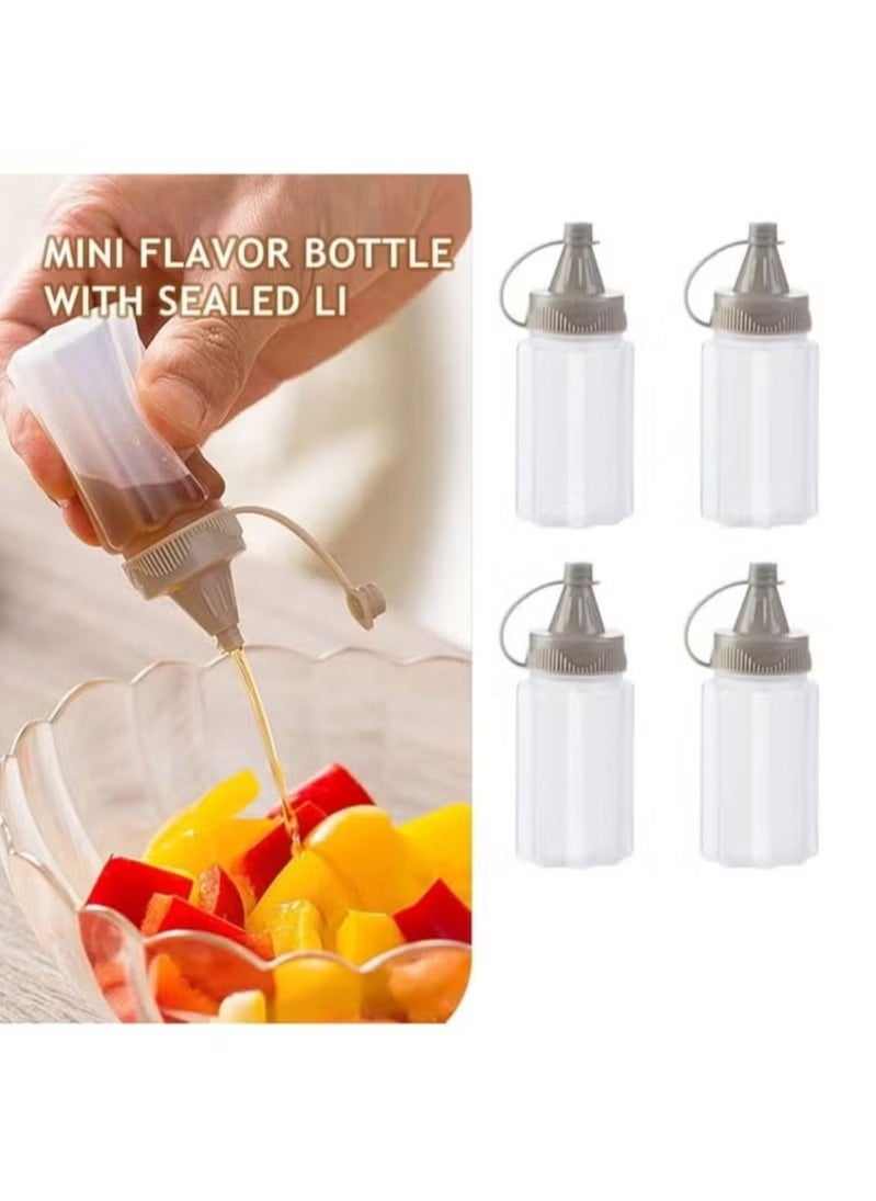 Realfrog - Set of 10 Mini Squeeze Sauce Jars - 30ml - Image 1