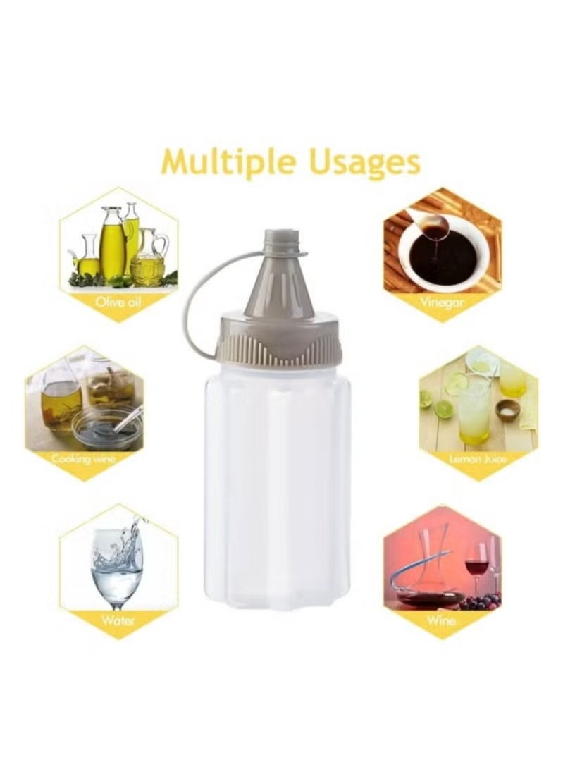 Realfrog - Set of 10 Mini Squeeze Sauce Jars - 30ml - Image 1