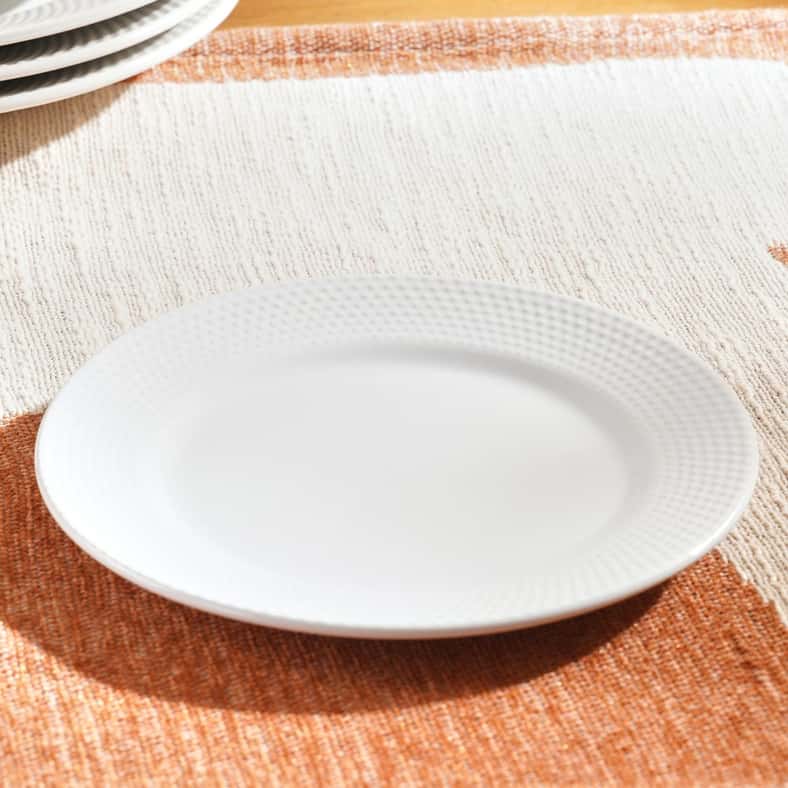 Pan Home طقم عشاء من البورسلين 12 قطعة مرقط - أبيض - Image 5