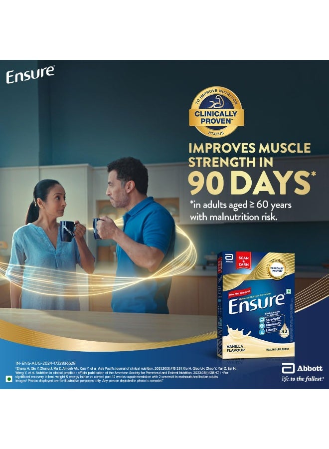 Ensure No 1 Nutritional Supplement Drink in the world 32 nutrients High Protein,Calcium,Vit D, Vanilla 1.9kg - Image 2