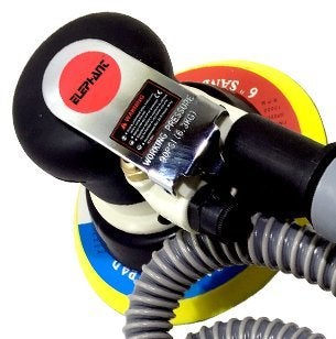 Elephant Series Techno Pneumatic Orbital Air Palm Sander 6'' Corded (AT-991LA) - Image 5