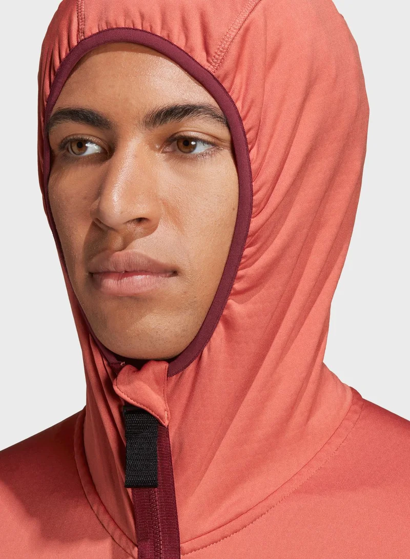 Adidas Terrex Tech Light Hooded Hiking Jacket