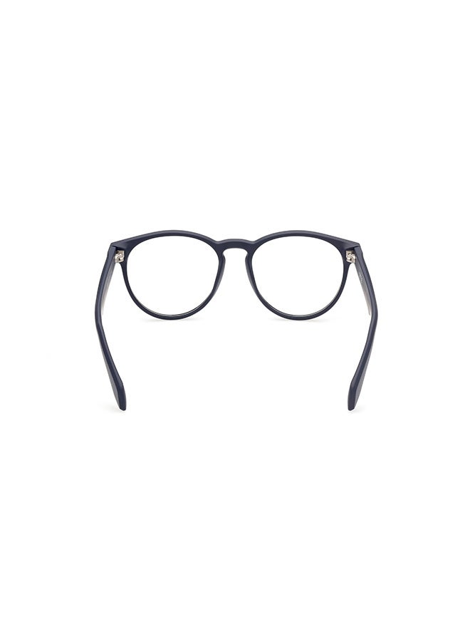 Adidas Unisex Round Eyeglass Frames Matte Blue ADIDAS OR502609252 52 mm - Image 4