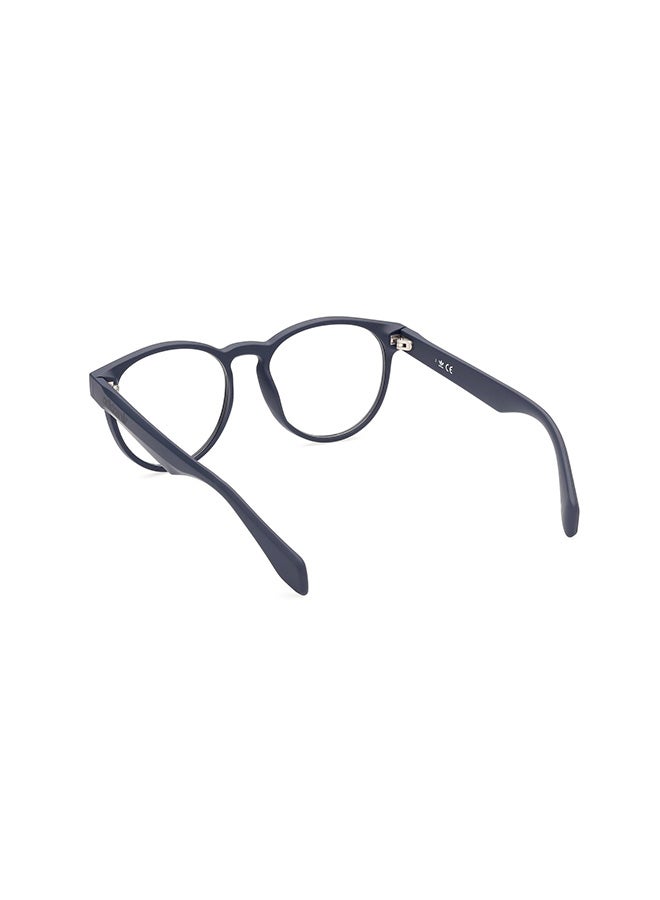 Adidas Unisex Round Eyeglass Frames Matte Blue ADIDAS OR502609252 52 mm - Image 3