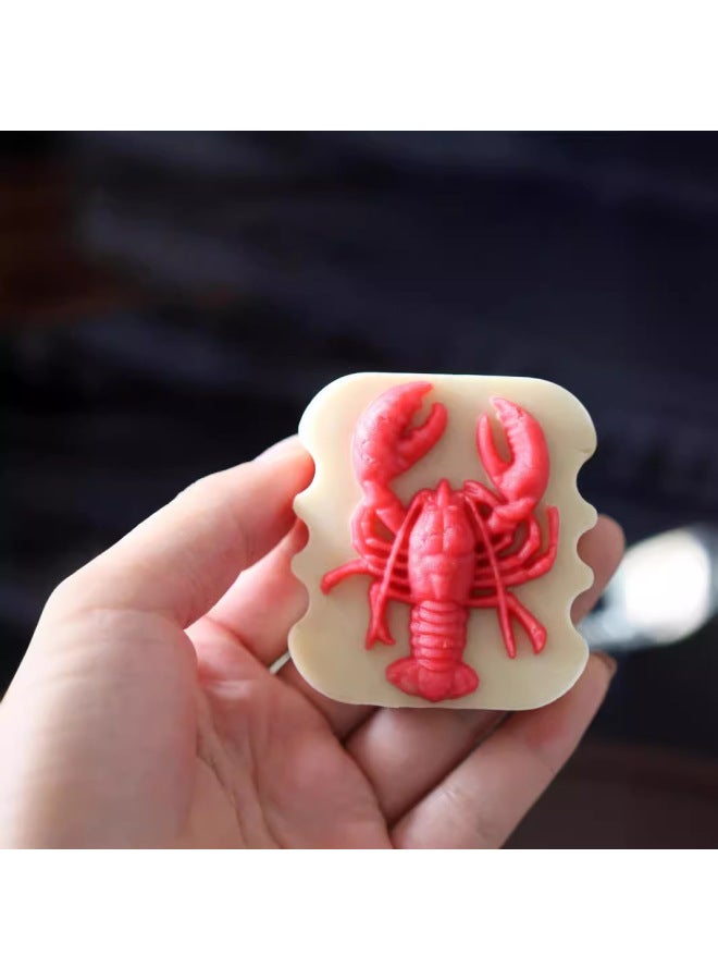 Moon Cake Mold 2024 New Bamboo Hand Pressure Household 75g Special-shaped Twelve Constellation Wholesale Baking Abrasives-Specifications:75-125g Twelve Constellations-Colors:Milky White ABS Food Grade Material - Image 4