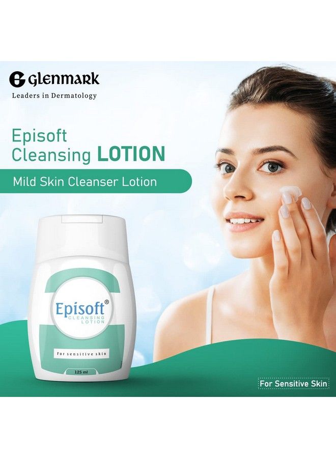 Episoft Cleansing Lotion For Sensitive Skin Ml Nil 125 Millilitre - Image 3