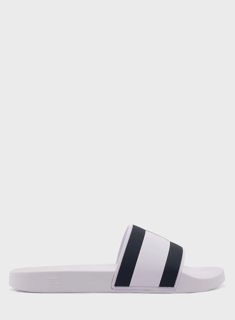 TOMMY HILFIGER Rubber Flag Pool Slides