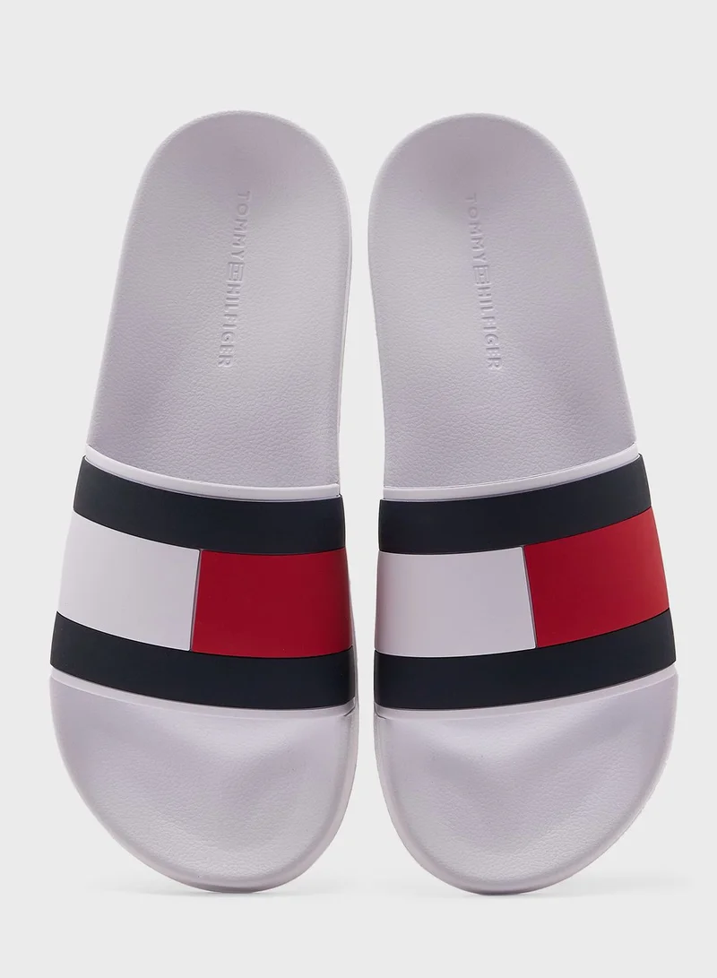 TOMMY HILFIGER Rubber Flag Pool Slides
