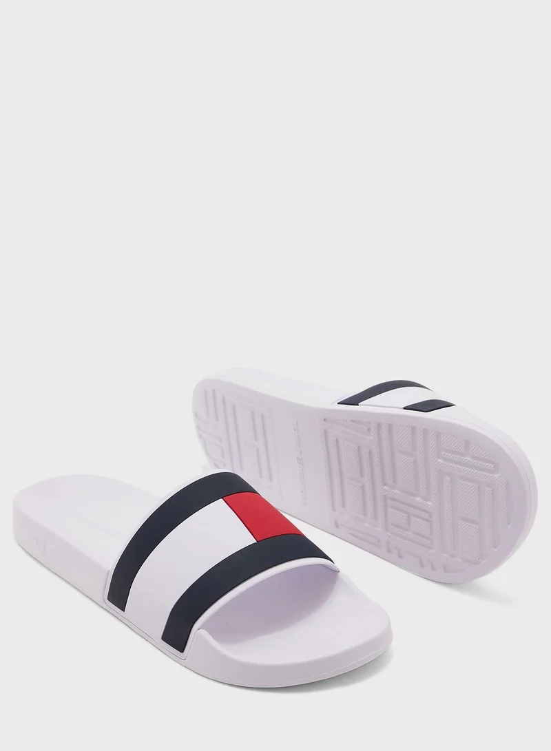 TOMMY HILFIGER Rubber Flag Pool Slides