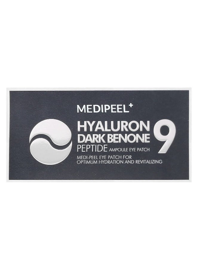 MEDIPEEL - Medi-Peel, Hyaluron Dark Benone 9, Peptide Ampoule Eye Patch, 60 Patches - Image 1