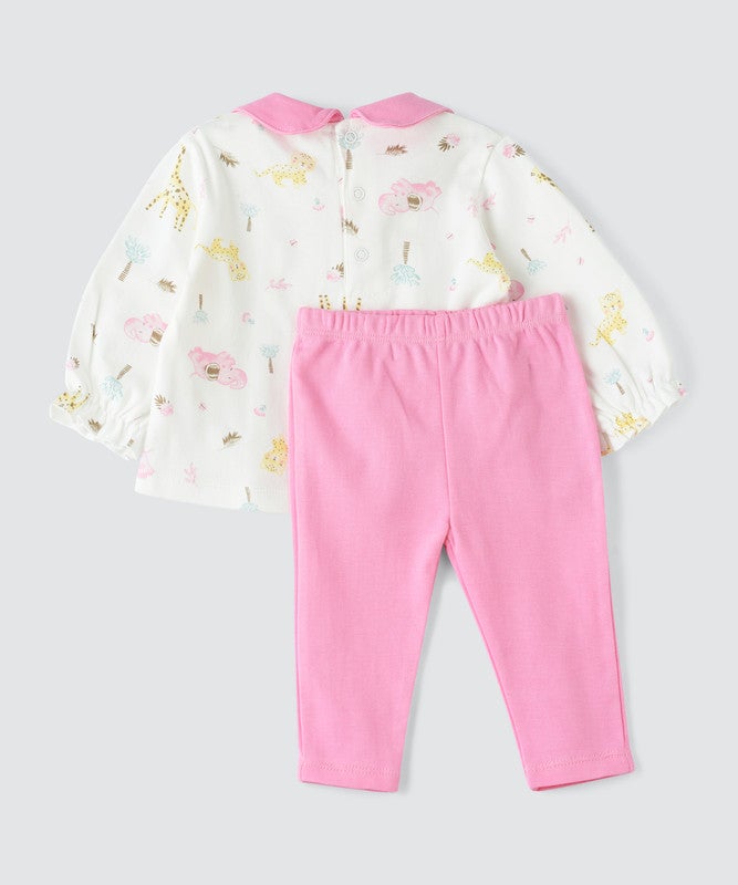 Tiny Hug NEWBORN GIRLS 2 PCS SET LONG SLEEVE - Image 3