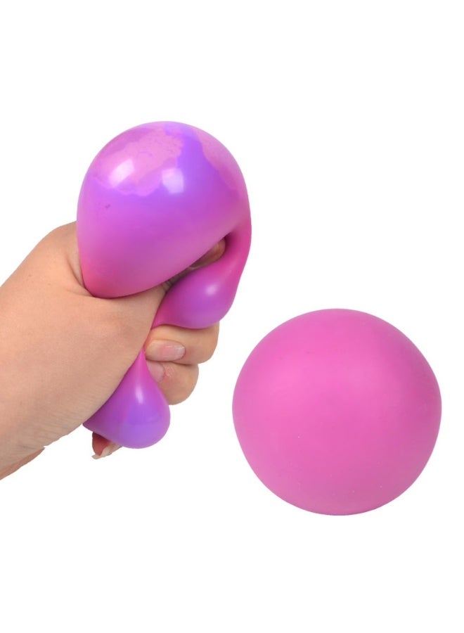 Squishy Stress Ball Toys Color Changing, Sensory Squeeze Toys Balls for Teens Kids and Adults Stress Relief Balls for Party (Random, 1pc)