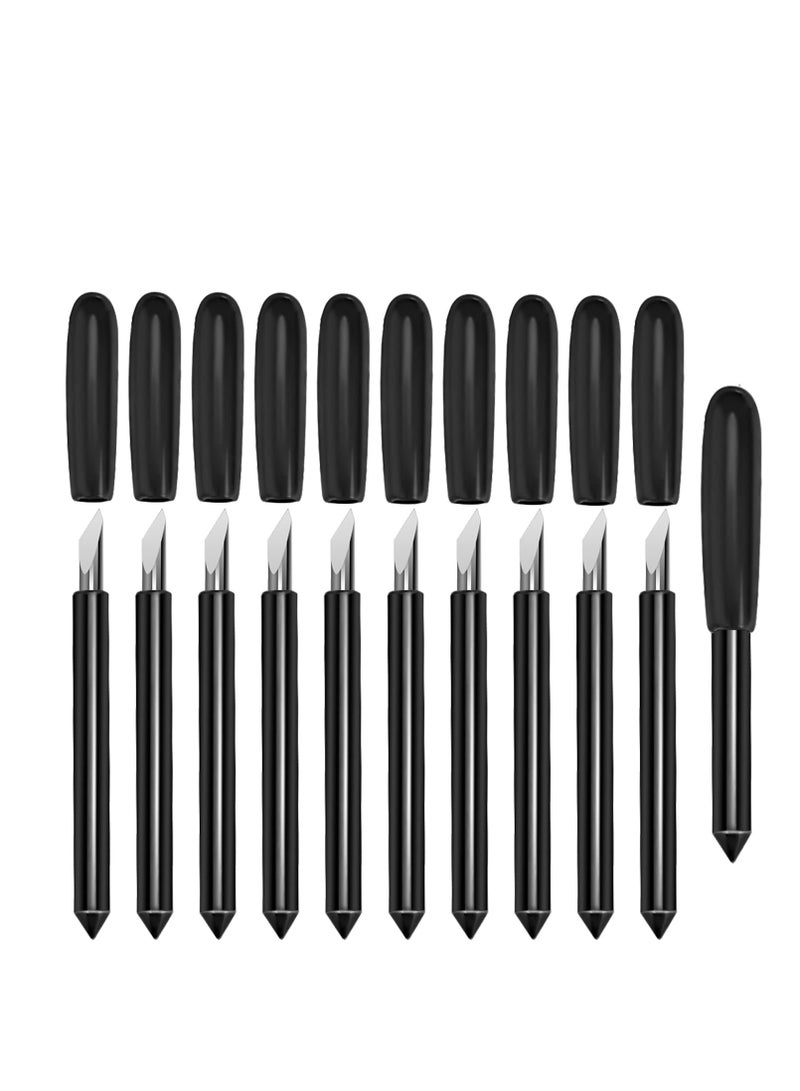 Excefore 10 Pack Premium Deep Cut Blades, Compatible with Explore Air One/Air/Air 2/ Air 3 / Maker, Premium Fine Point Blade  - Image 1