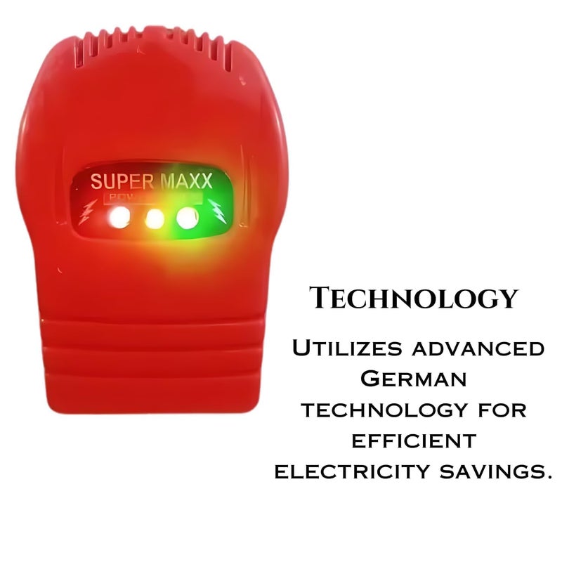 OZIX Super MAXX Pack of 1 (Power Saver and Money Saver) Save Upto 40% Electricity Bill Everyday | 3D Hologram Original Tested Product | The Superior, Digital & Powerful Electricity Saver Device (Pack of 1) - Image 3
