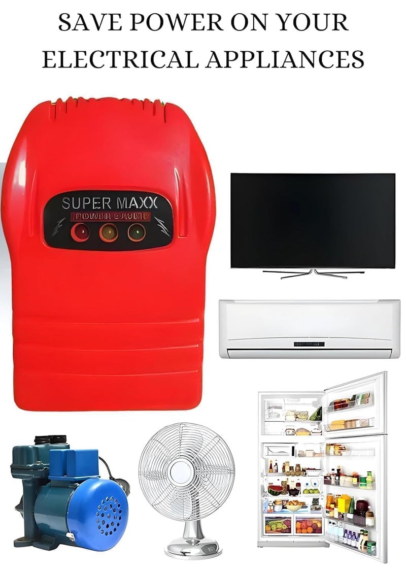 OZIX Super MAXX Pack of 1 (Power Saver and Money Saver) Save Upto 40% Electricity Bill Everyday | 3D Hologram Original Tested Product | The Superior, Digital & Powerful Electricity Saver Device (Pack of 1) - Image 4