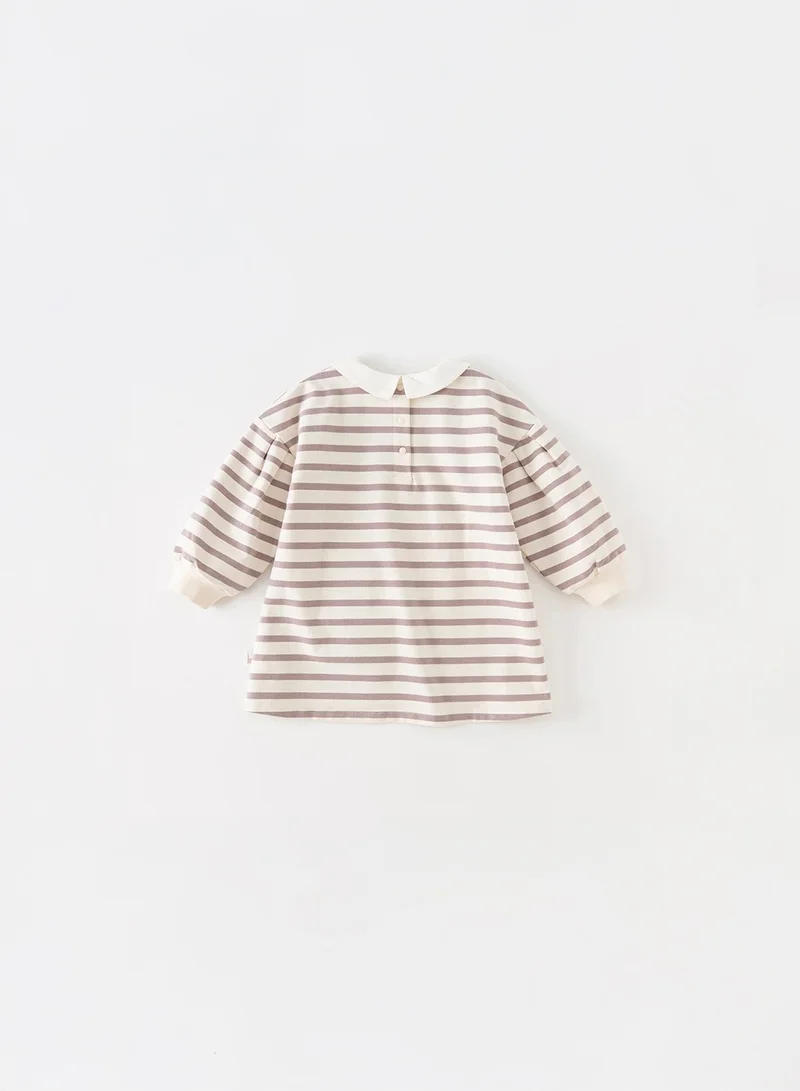 Dave & Bella Striped Purse Top