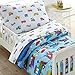 Wildkin Kids Cotton Toddler Comforter Set Soft Lightweight Fits Standard Crib Mattress Trains Planes and Trucks - Image 3