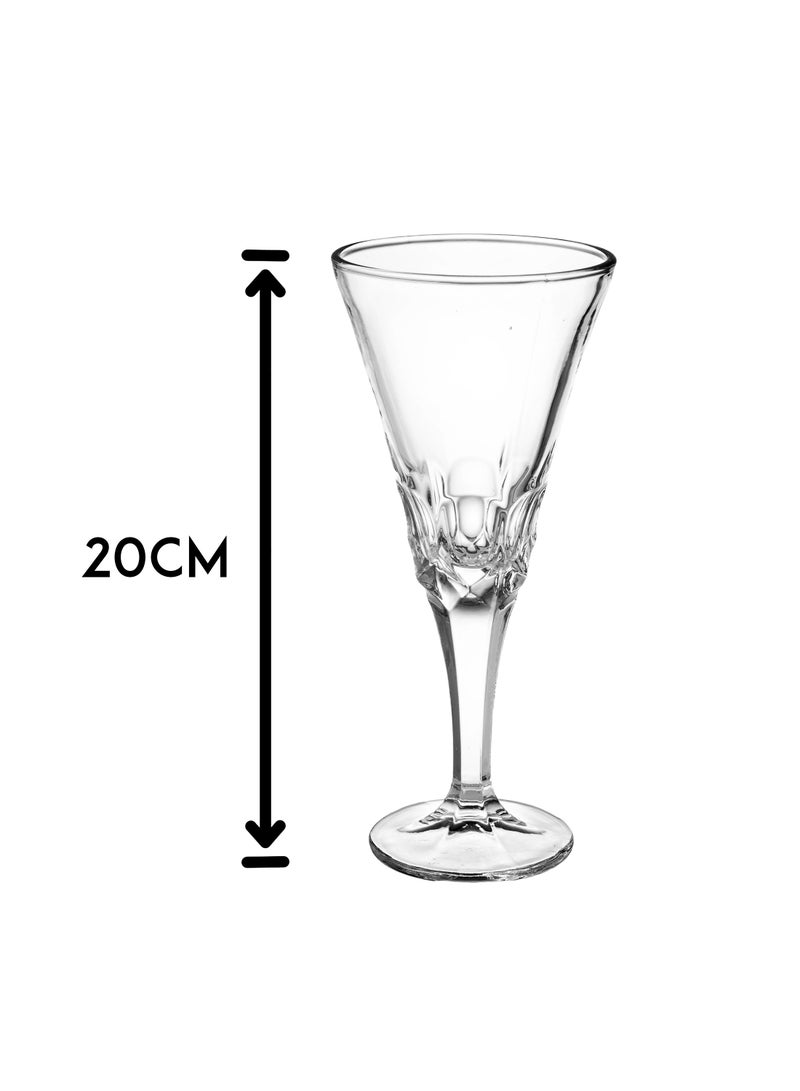 240ml clear glass juice glasses set - Image 4