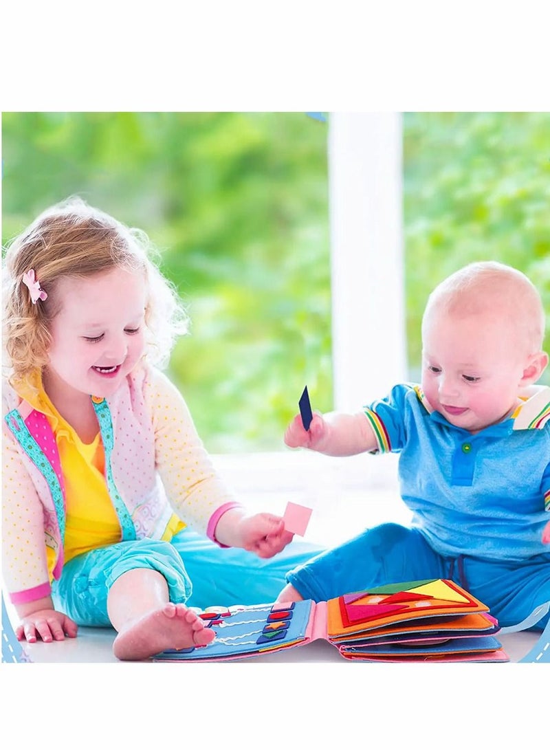 SYOSI Busy Board Montessori Toys for 3 Years Old Sensory Toddlers Develop Learning Basic Skills Preschool Activities Educational Autism - Image 2