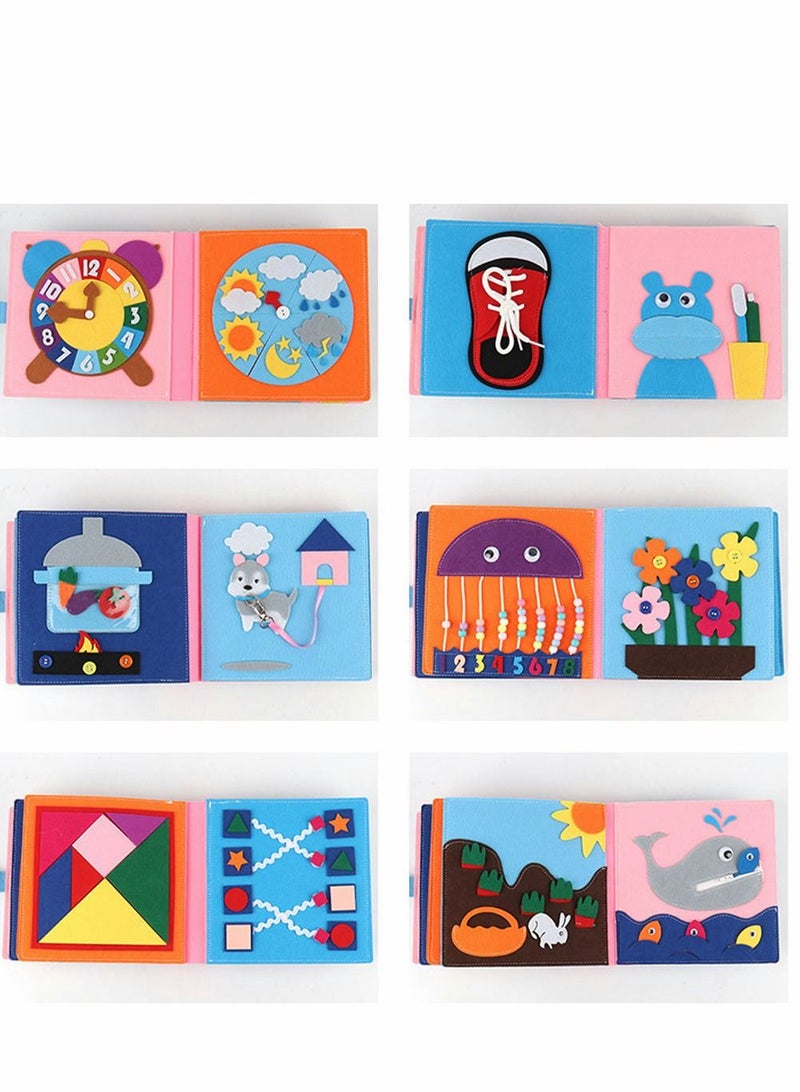 SYOSI Busy Board Montessori Toys for 3 Years Old Sensory Toddlers Develop Learning Basic Skills Preschool Activities Educational Autism - Image 3