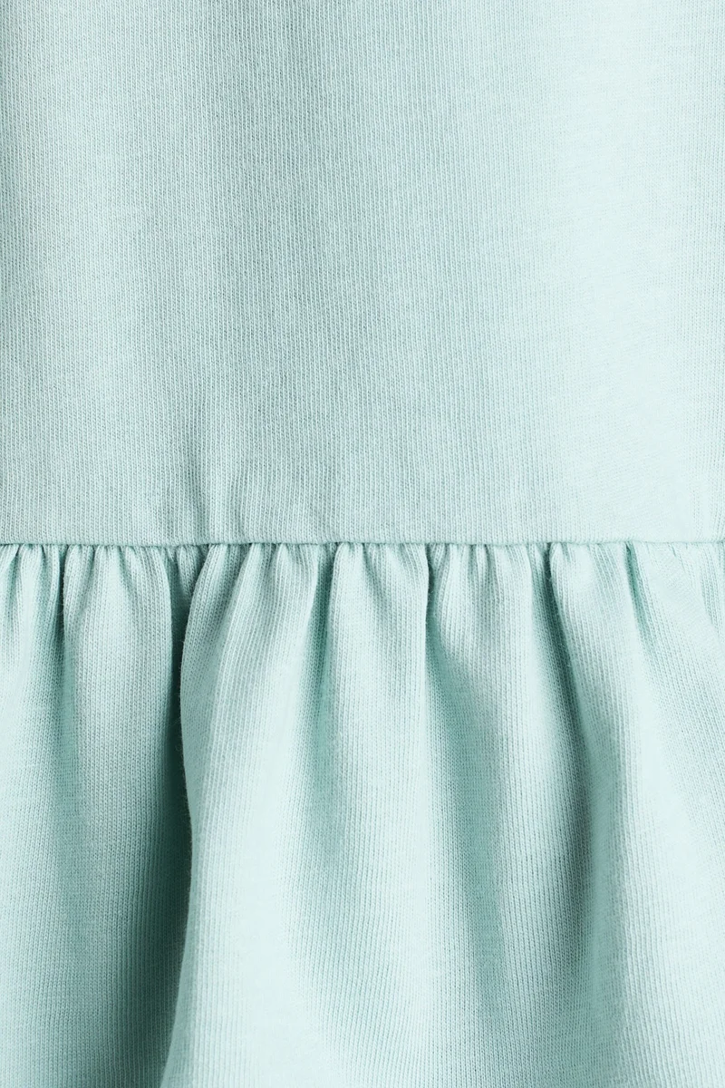 H&M Cotton peplum top