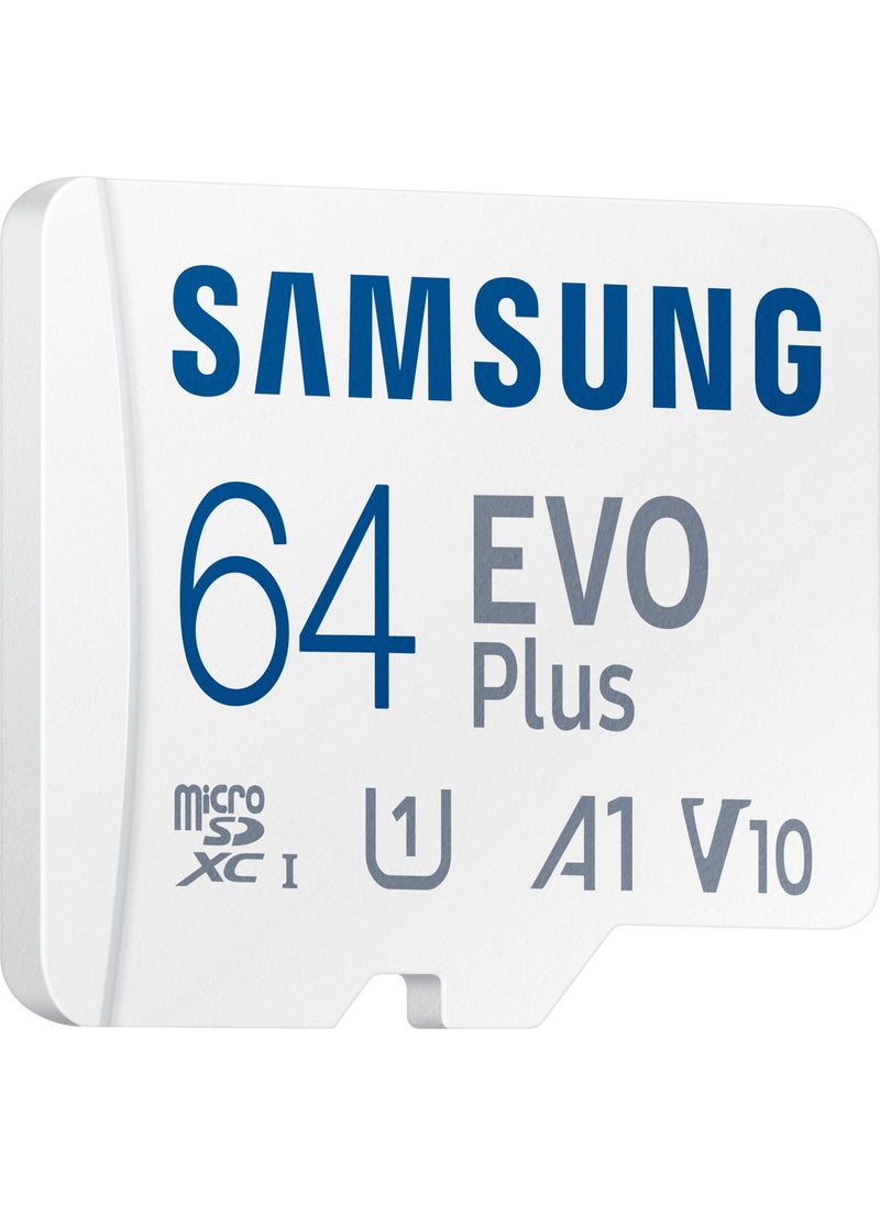 Samsung - Samsung Evo Plus 64GB Microsd Memory Card MB-MC64SA/APC - Image 1