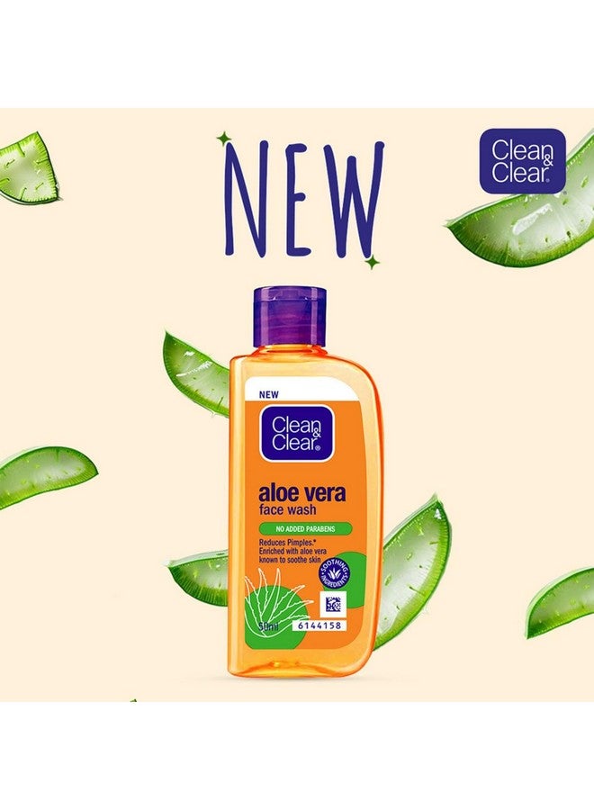 Clean & Clear Aloe Vera Face Wash 50Ml - Image 3