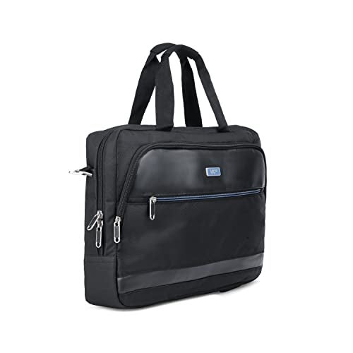 VIP Men's Giga Sg Polyester Black Business Bag - Image 2