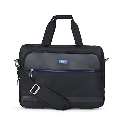 VIP Men's Giga Sg Polyester Black Business Bag - Image 1