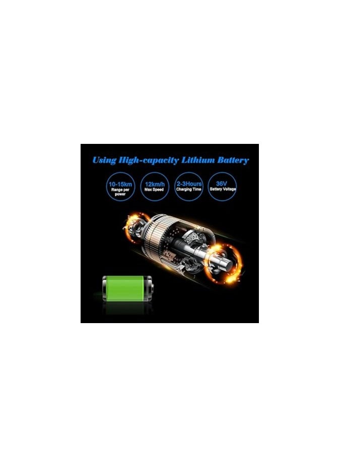 Generic - hover board 6.5 inch with bluetooth color firey - Image 1