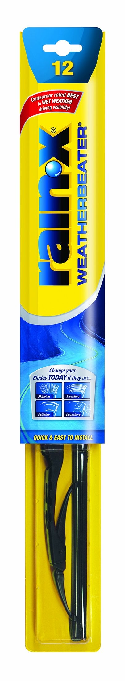 Rain-X RX30212-5PK Weatherbeater Wiper Blade - 12", (Pack of 5) - Image 1