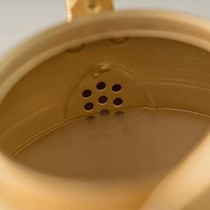 ريحني غلاية الصقر الصفراء ٤ لتر، غلاية شاي على الموقد، غلاية ذهبية، غلاية شاي كرك، غلاية تخييم، غلاية قهوة، غلاية ألومنيوم، مثالية للمنزل والمكتب، غلاية شاي تخييم، فندق ٤ لتر - Image 4