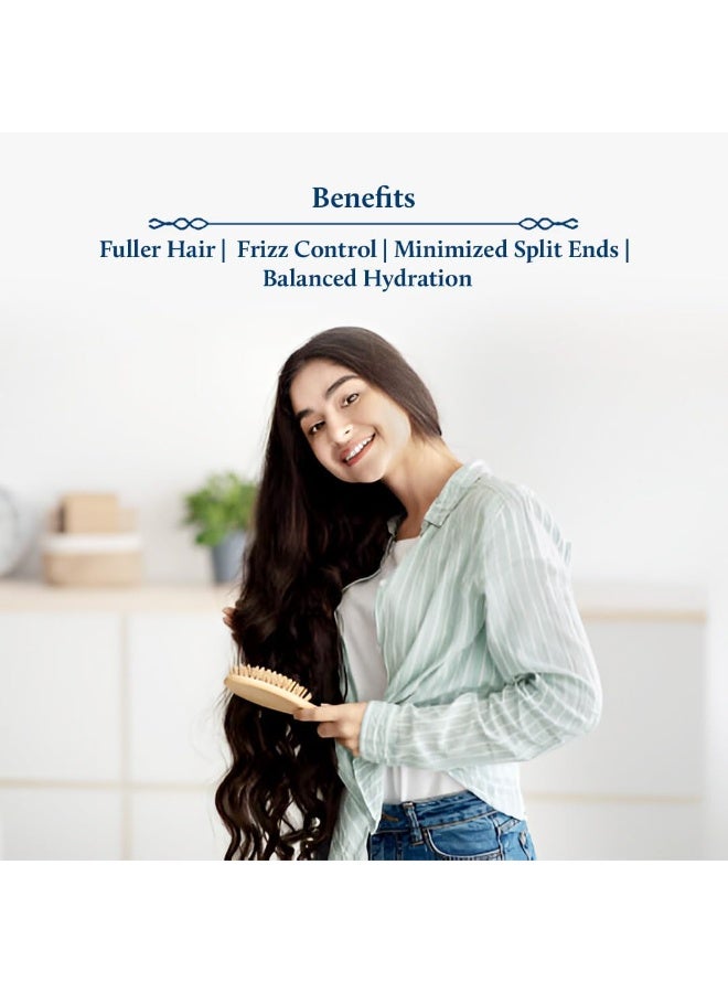 Blue Nectar Honduras Batana & Almond Hair Serum for Fuller & Thicker Hair | Plant Based Alternate to Redensyl | Advanced Hair Growth Serum for Dry & Frizzy Strands | For Women & Men (18 Herbs, 50ml) - Image 4