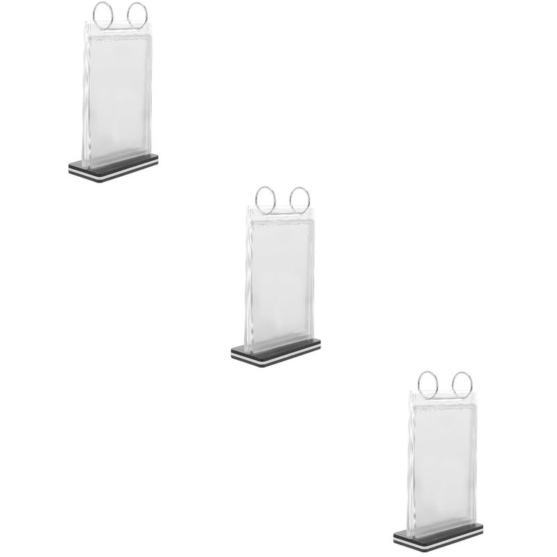 🏠 حامل قائمة شفافة للعرض على الطاولة - Image 1